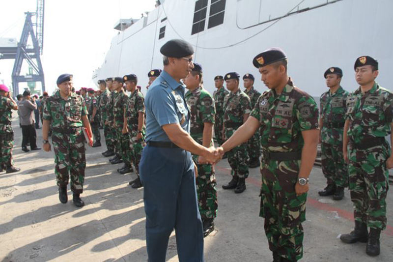 TNI Mengirim 122 Personel Untuk Mengikuti Maritime Security Exercise TNI Mengirim 122 Personel Untuk Mengikuti Maritime Security Exercise