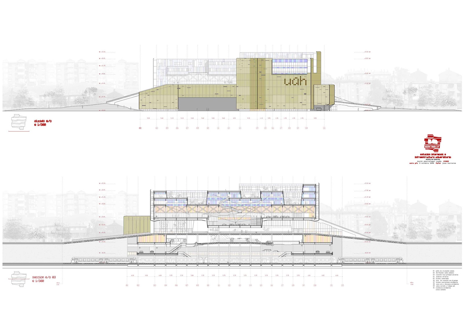 nodopfc Estación Intermodal e Infraestructura Universitaria