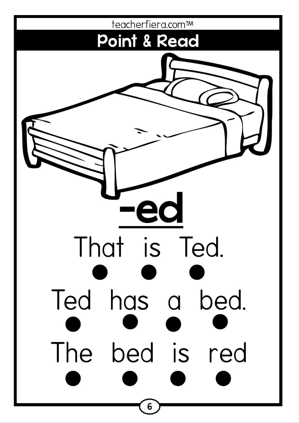 EASY PEASY WORD FAMILIES POINT & READ