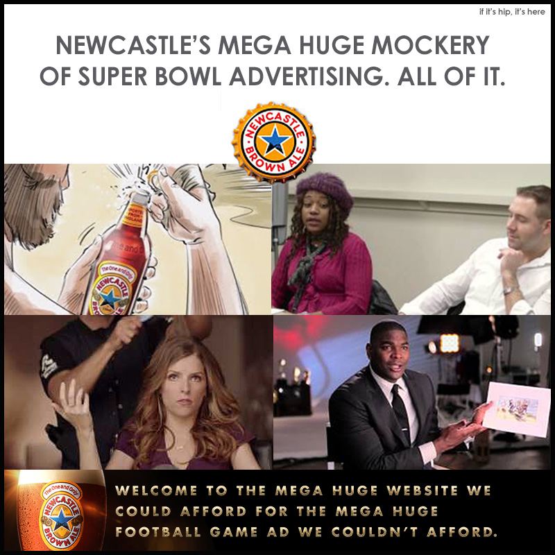 If Its Hip Its Here Archives Newcastles Mega Huge Super Bowl Ad Campaign For The Mega