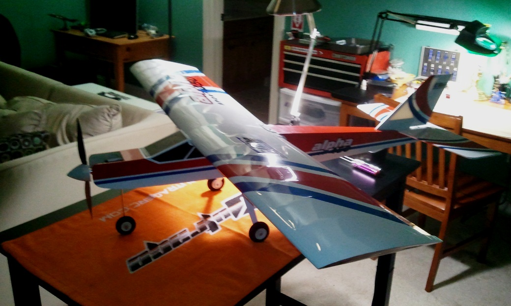 RC BLog Pretorian 435 Eflite Alpha Sport 450 High Wing Trainer