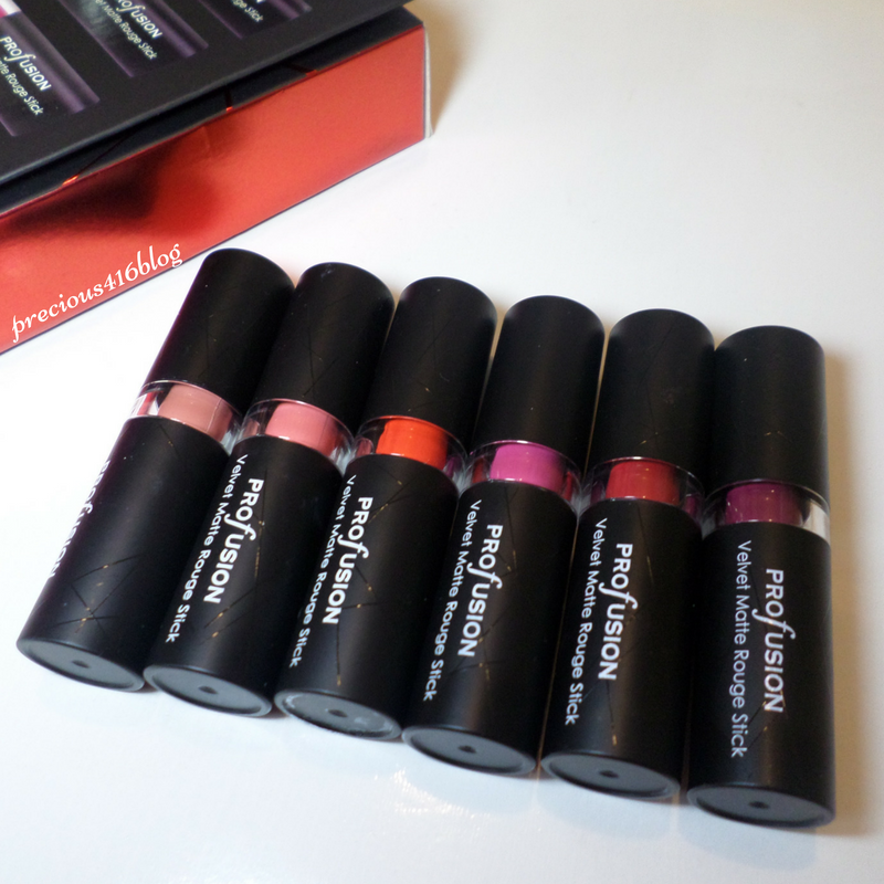 profusion lipstick set