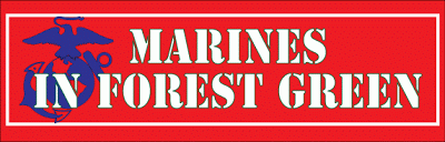 Marines In Forest Green