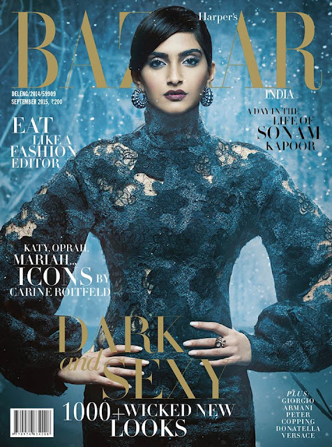 Actress @ Sonam Kapoor - Harper Bazaar India, September 2015 