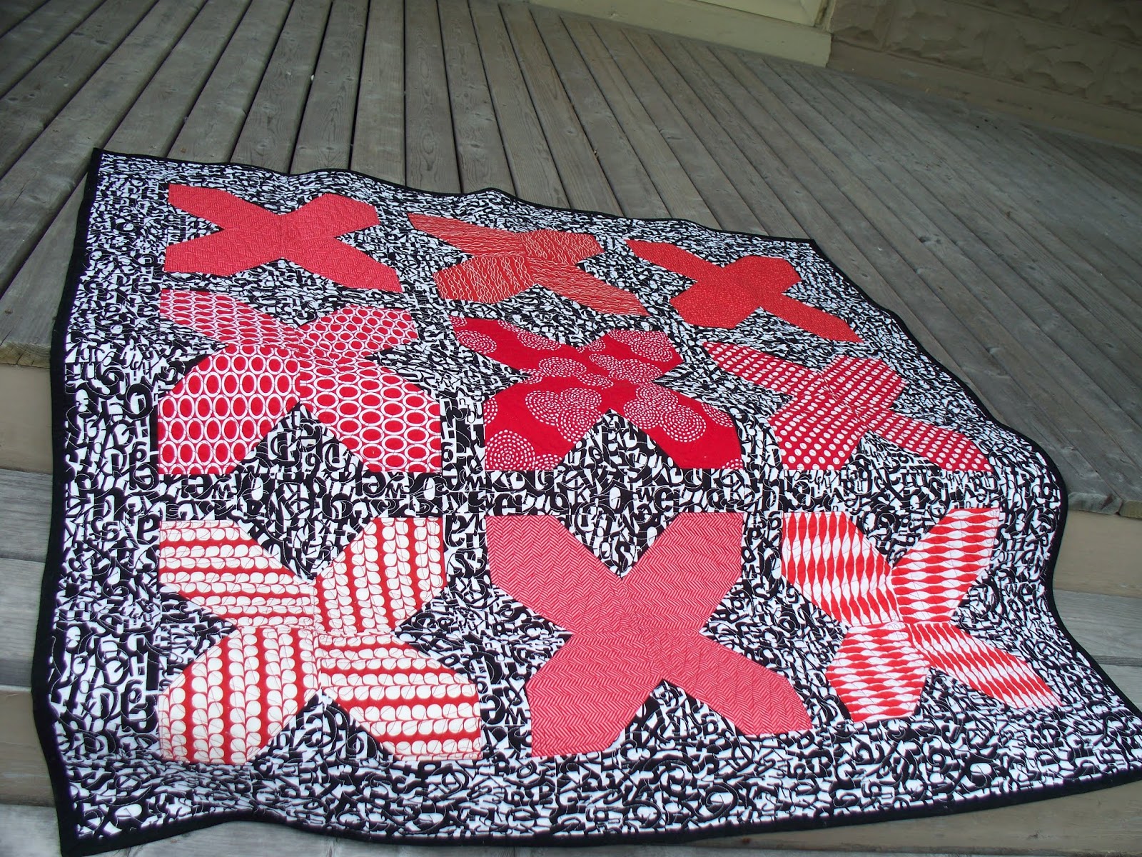 Jada's Quilting Adventures "X Marks the Spot" Quilt