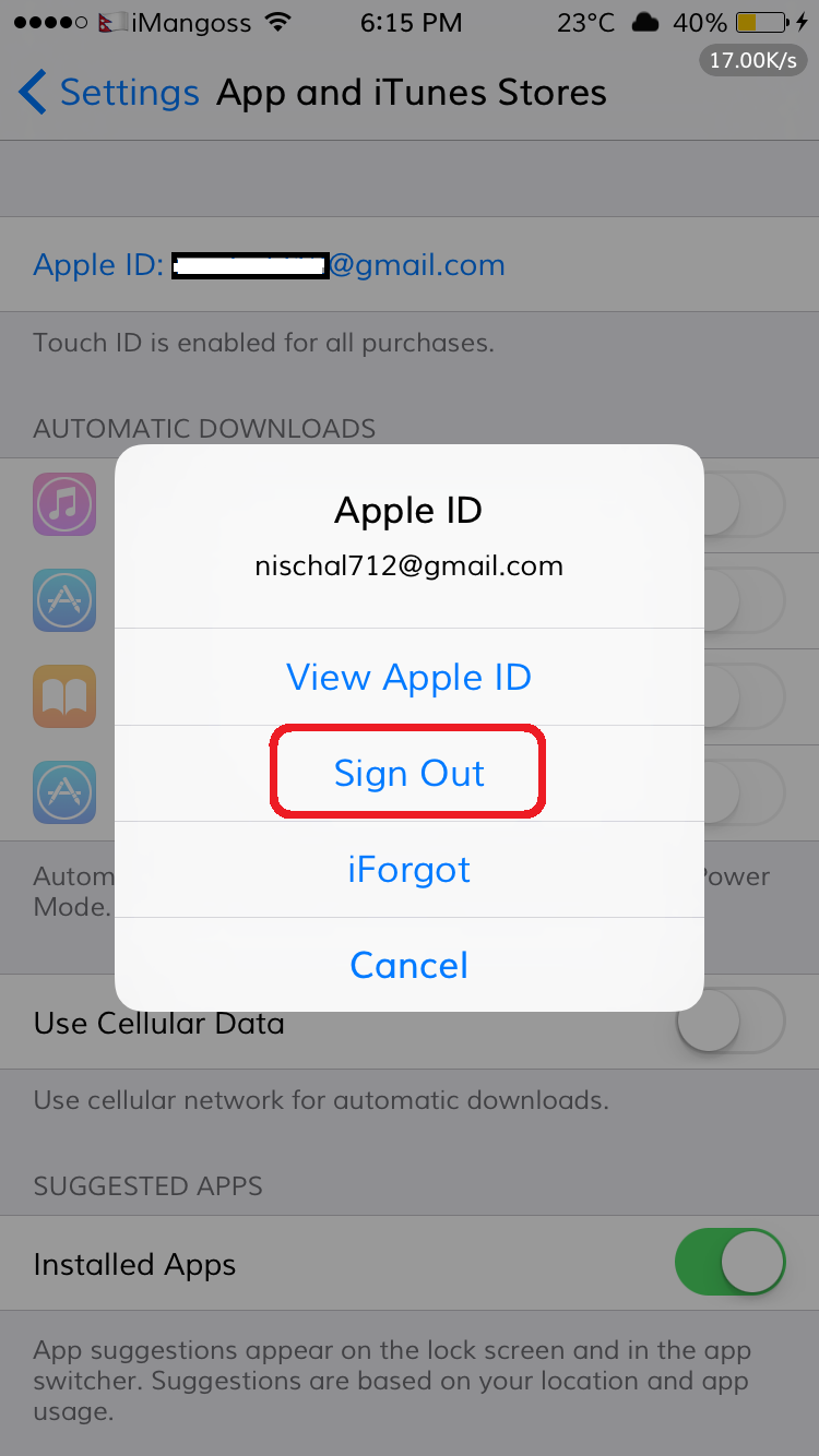 How To Change Apple Id On Iphone 6