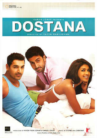 Dostana 2008 BluRay 400MB Hindi 480p