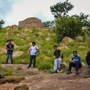 First view of Makalidurga fort