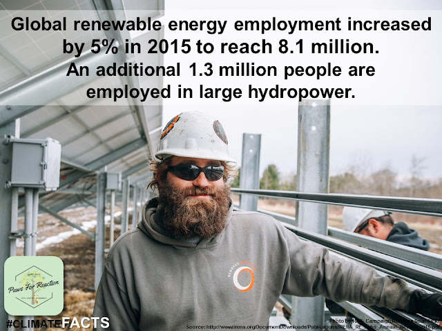 Climate Facts Renewable Energy Jobs
