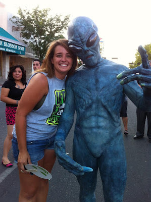 Heaven Can Wait - The 65th UFO Festival in Roswell Aliens embrace!