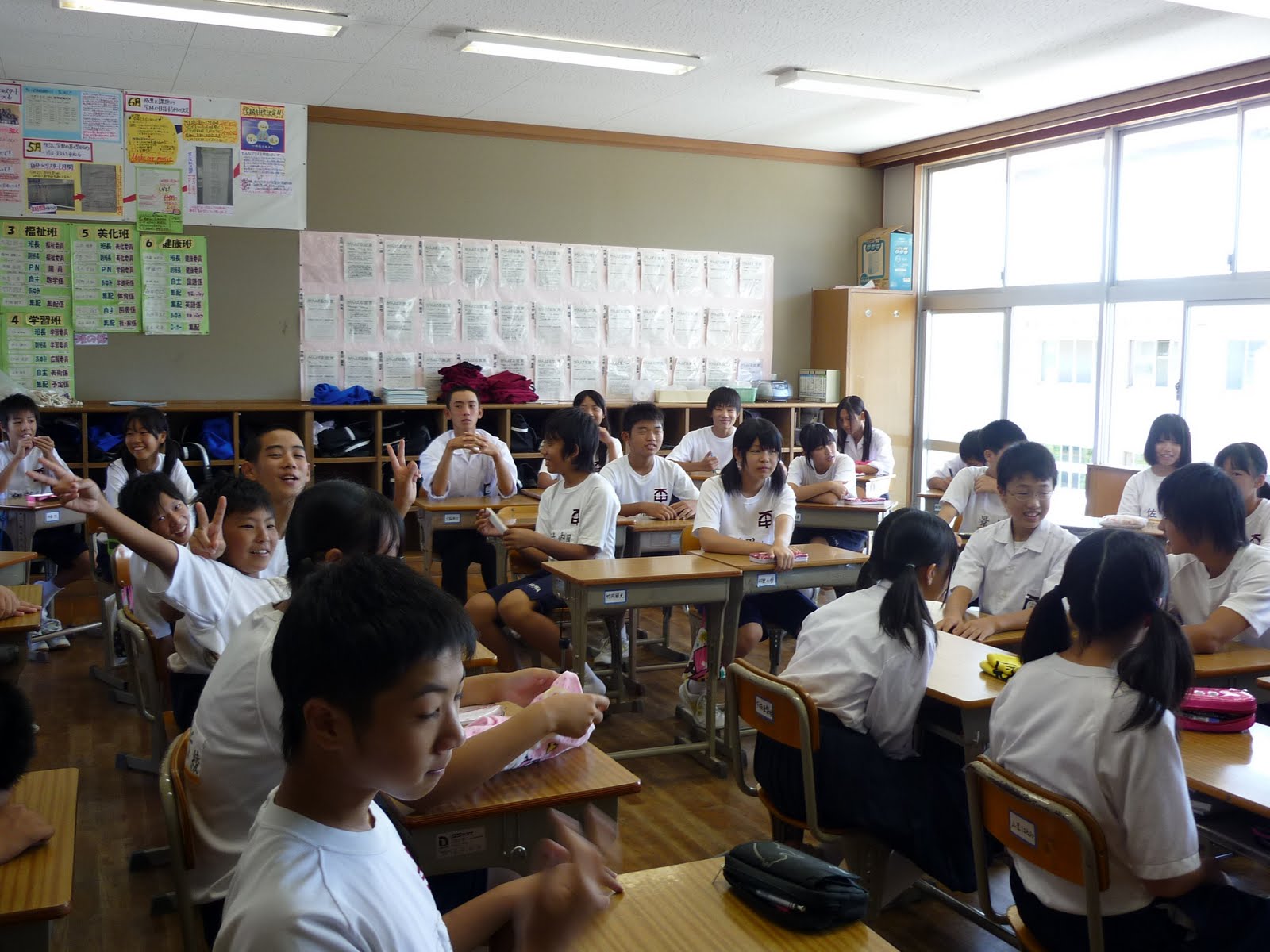 Life in Japan: First Few Days of School With the Students