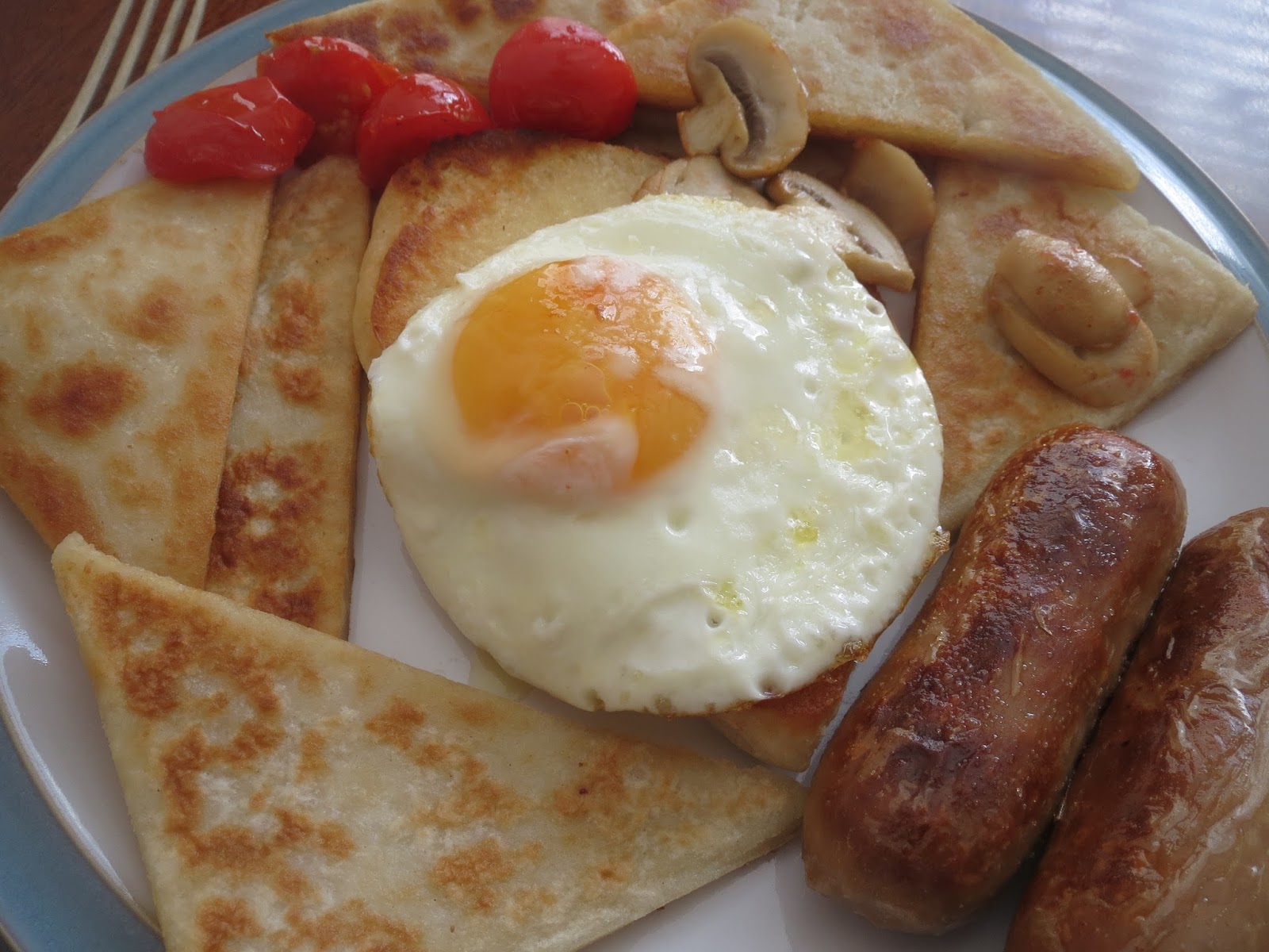 Lord Belmont in Northern Ireland Vegetarian Ulster Fry