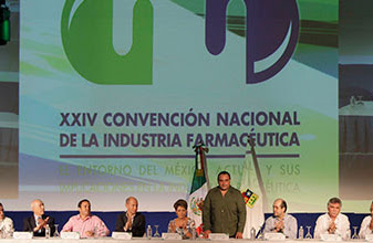 Asiste el Gobernador a la inauguración de la XXIV Convención Nacional de la Industria Farmacéutica