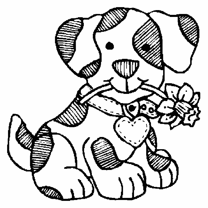 Desenhos de Cachorro para Colorir e Pintar - Tudo Para Colorir