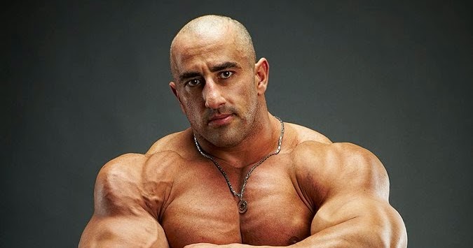 Con Demetriou bodybuilder огромные