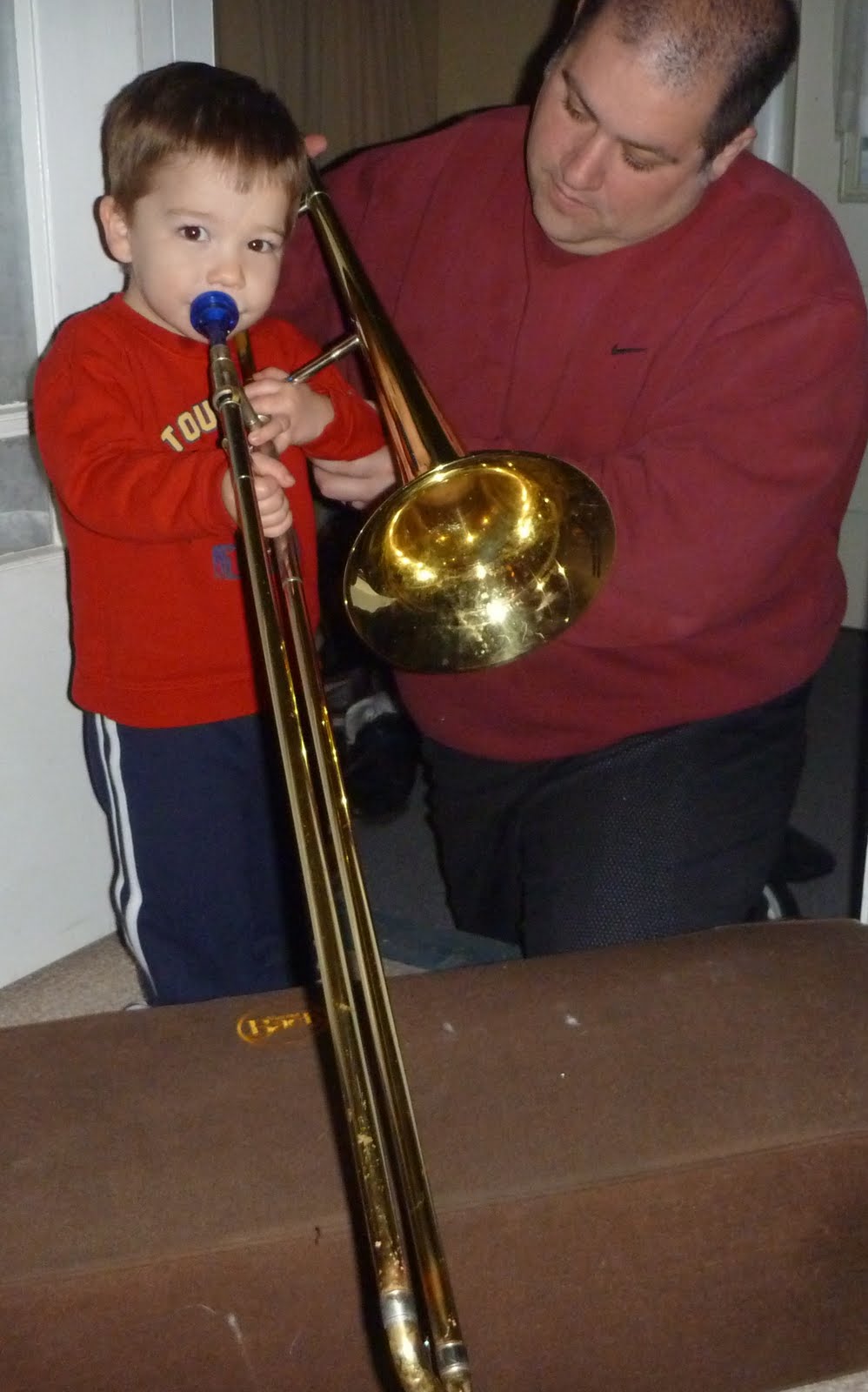 Devine Diaries Little trombone player