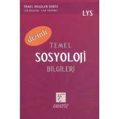 Karekök LYS Temel Sosyoloji Bilgileri (Dizinli) Karekök LYS Temel Sosyoloji Bilgileri (Dizinli)