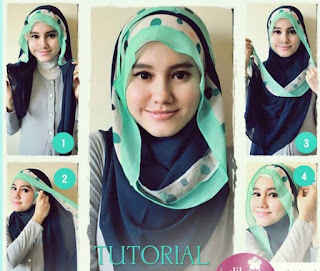 Tata Cara Memakai Hijab Paris Tata Cara Memakai Hijab Paris