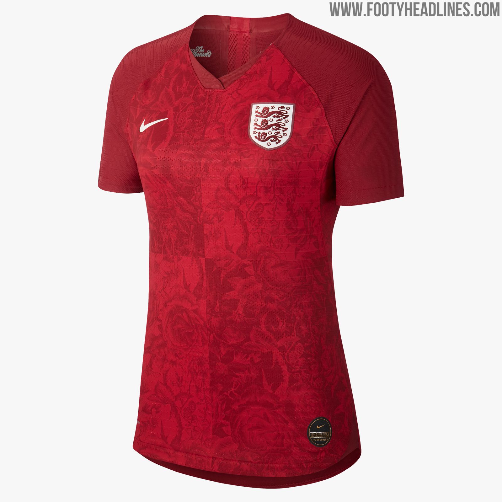 Umwerfendes Nike England FrauenfußballWM 2019 Auswärtstrikot enthüllt