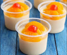 Resep praktis (mudah) puding tahu buah spesial (istimewa) enak, legit, lezat