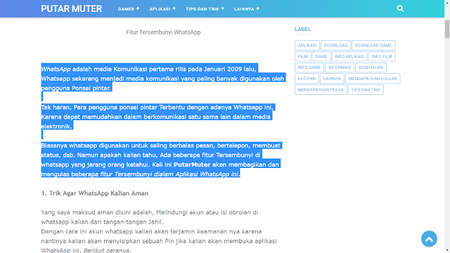Sesudah - Cara Mengatasi Huruf tidak Stabil Pada Postingan Blog cara mengatasi huruf tidak stabil di blog