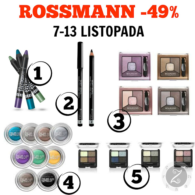 Co warto kupić na promocji Rossmanna -49%?