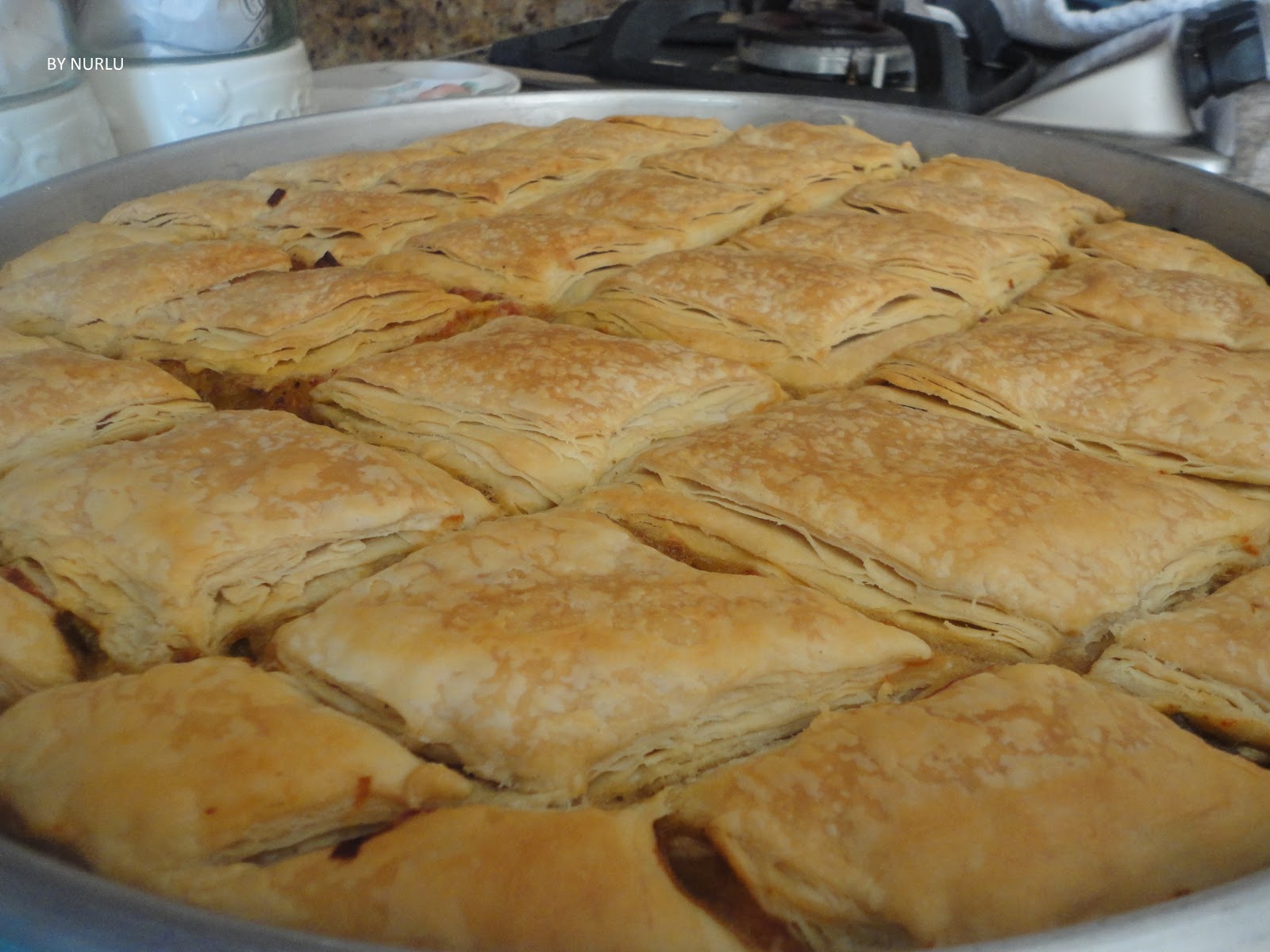 El Açması Kıymalı Pırasalı Börek El Açması Kıymalı Pırasalı Börek