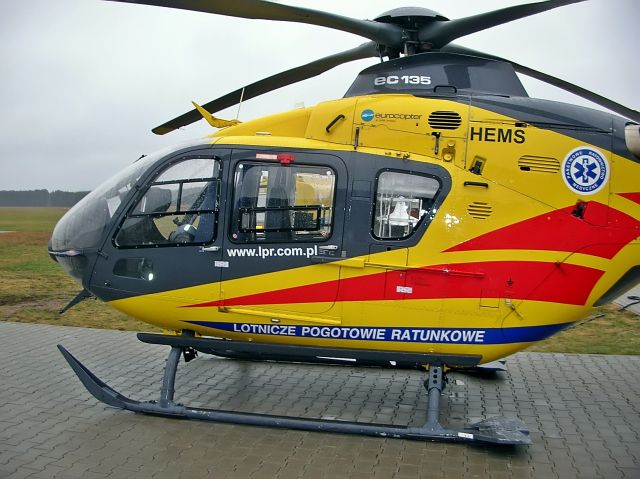 Eurocopter EC135 Przylep, lotnisko, lubuskie, ratownictwo medyczne