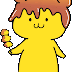 ポテくまくん みそポテト大好物