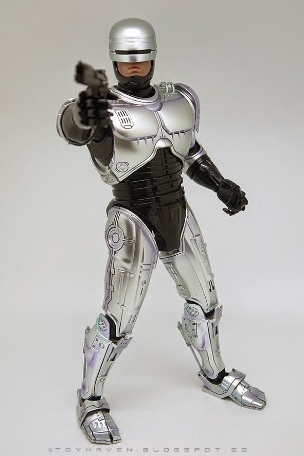 toyhaven Hot Toys MMS202D04 1/6th scale diecast RoboCop 12inch (30