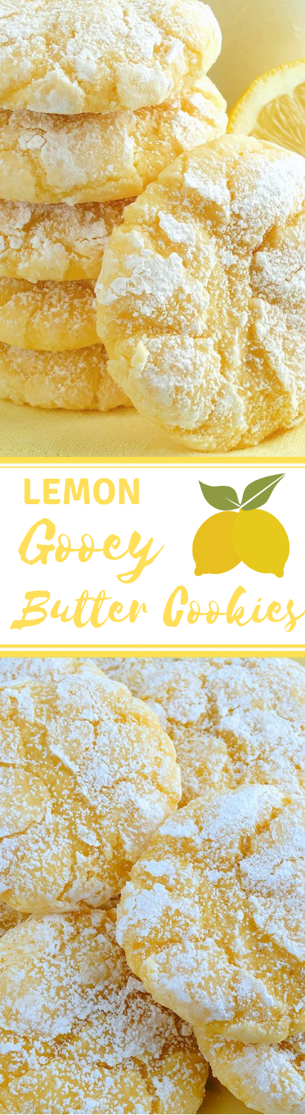 Lemon Gooey Butter Cookies – Best Ever {from scratch!} #Cookies #LemonDessert Lemon Gooey Butter Cookies – Best Ever {from scratch!} #Cookies #LemonDessert