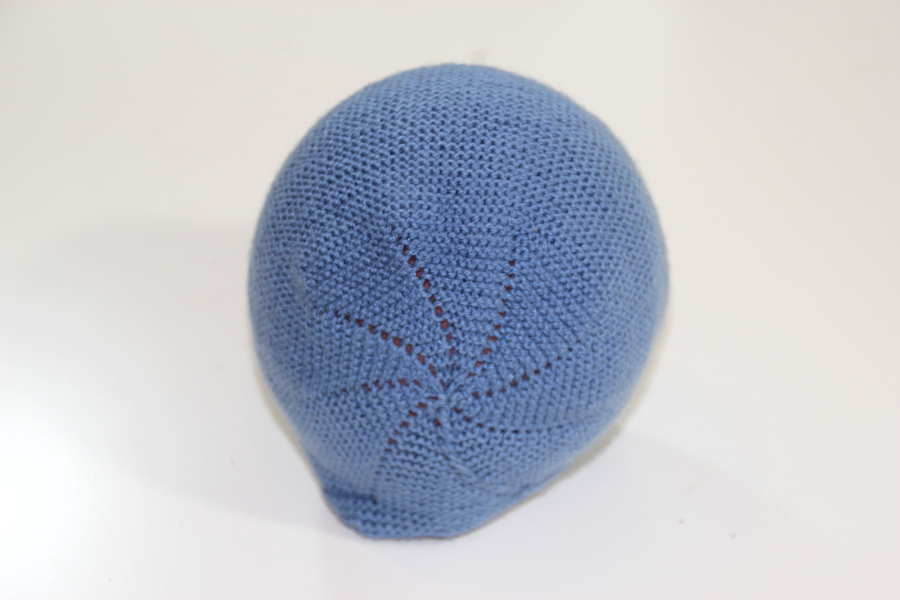 DIY Tejer Bebé: Cómo hacer capota de punto con dos agujas