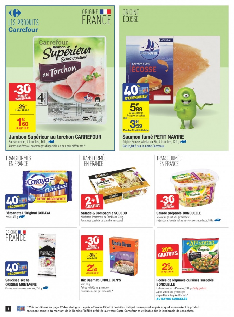 Coupons reduction carrefour novembre 2019
