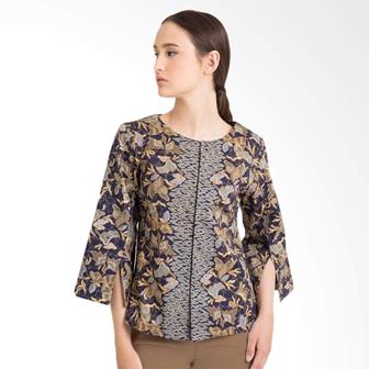 Blus Batik Modern Untuk Wanita Muda