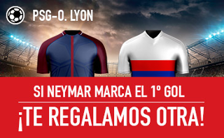 sportium Devolución 25 euros PSG vs Lyon 17 septiembre sportium Devolución 25 euros PSG vs Lyon 17 septiembre