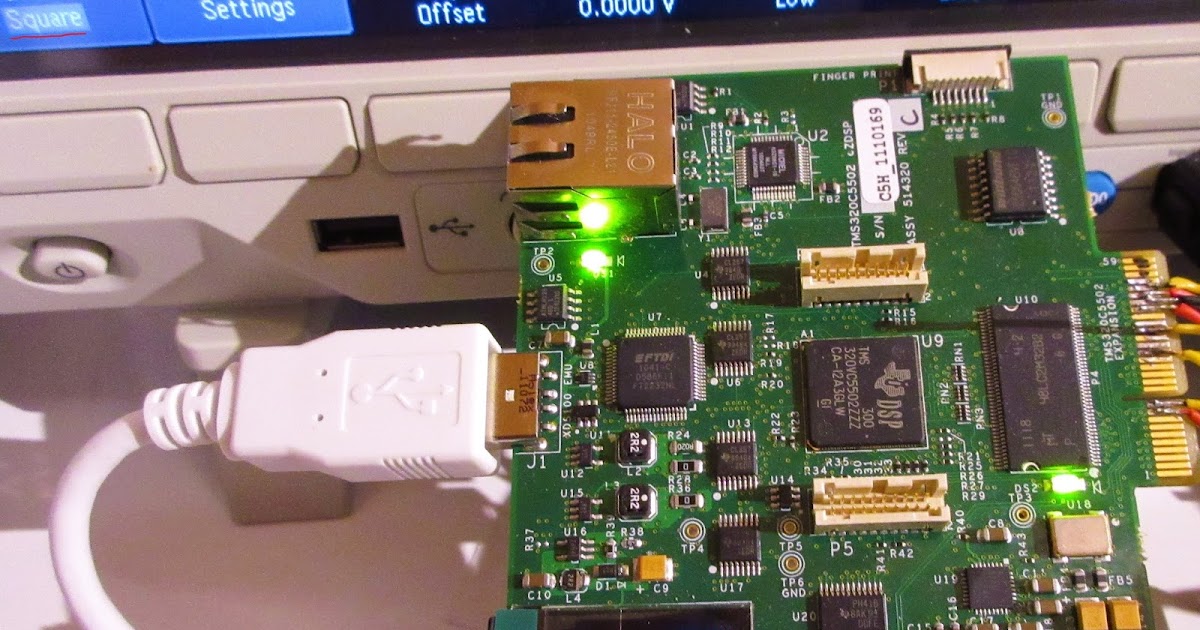 Embedded Engineering Smallest Audio Spectrum analyzer "TI TMS320 DSP