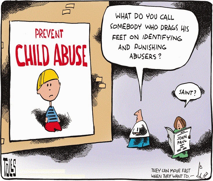 Tom Toles: What do you call somebody who drags his feet on identifying and punishing abusers?