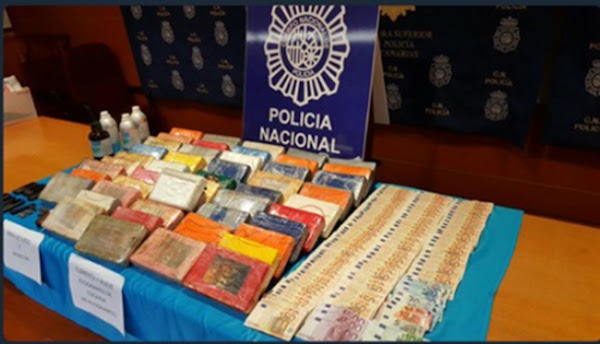 11 detenidos operación tráfico droga en Canarias 11 detenidos operación tráfico droga en Canarias
