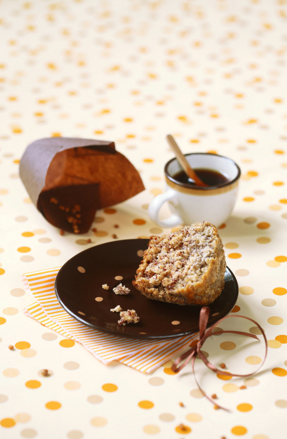 Verdade de sabor Постные банановые маффины / Muffins de banana sem leite e ovos