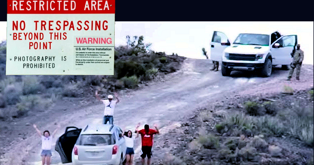 AREA 51: Family Arrested at Gunpoint | VIDEO