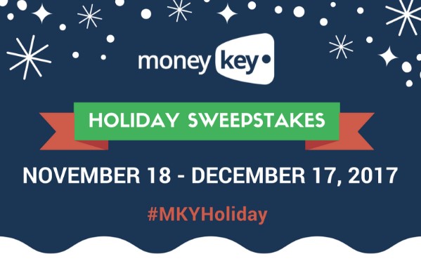 MoneyKey Holiday Sweepstakes MoneyKey Holiday Sweepstakes