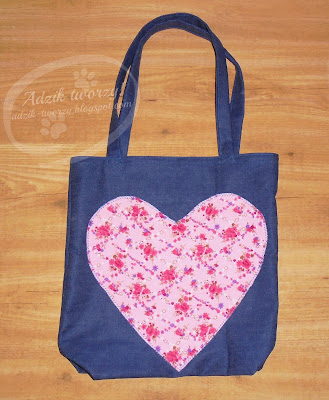 szycie diy - torba na zakupy