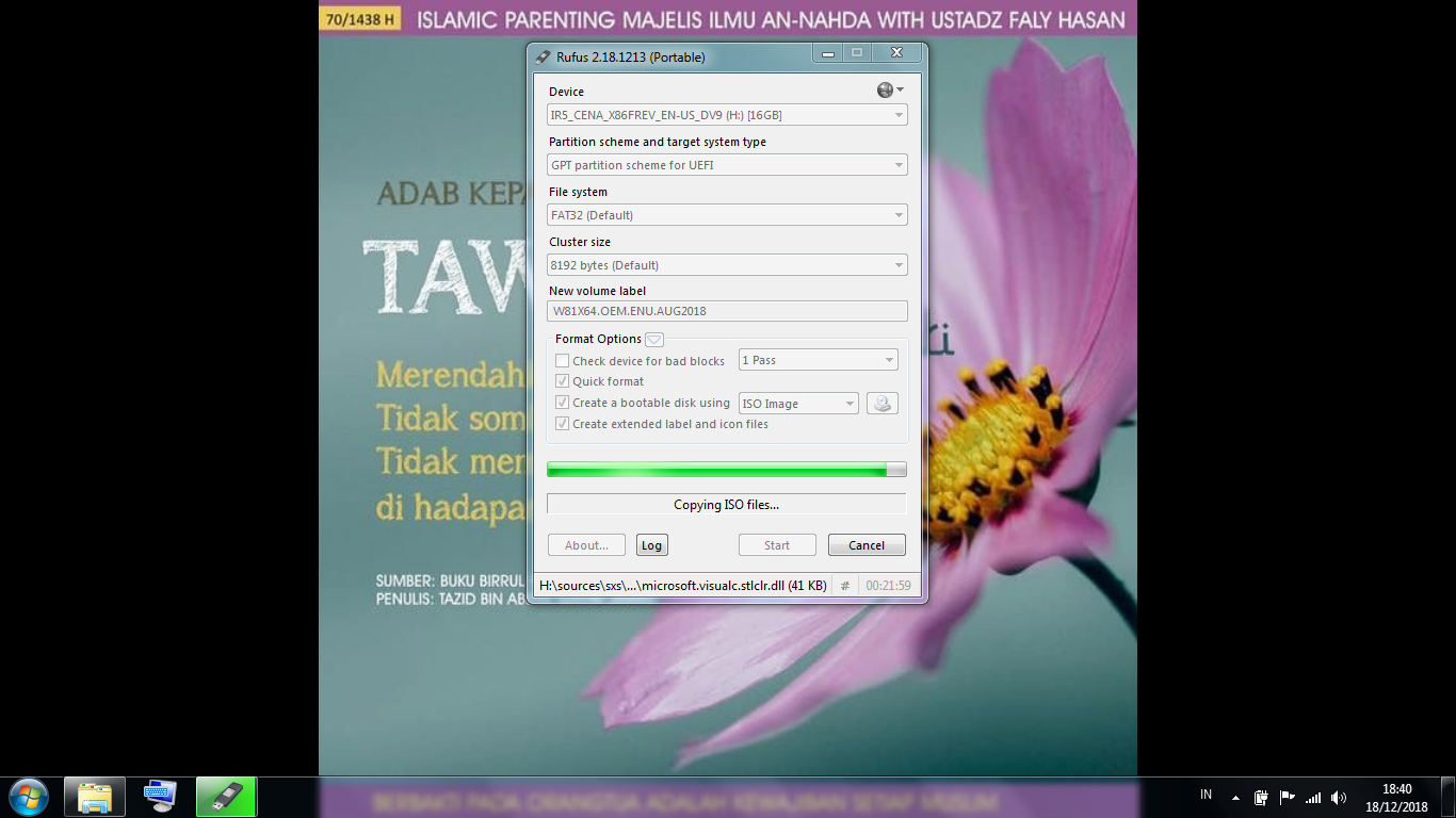 Cara Setting Rufus Untuk GPT Partition Style Bacaan Masa Kini