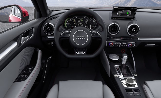 Audi A3 Sportback e-tron front side view
