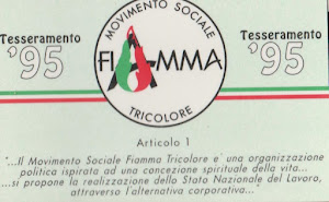 TESSERA M.S. FIAMMA TRICOLORE 1995