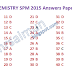 SPM Chemistry 2015 Paper 1 Answers