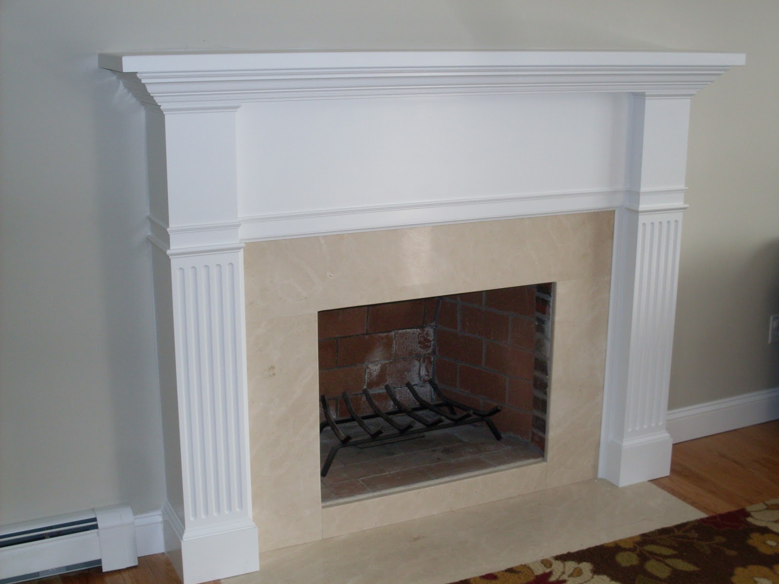 Custom Fireplace Mantel: Kristin's Fireplace Surround