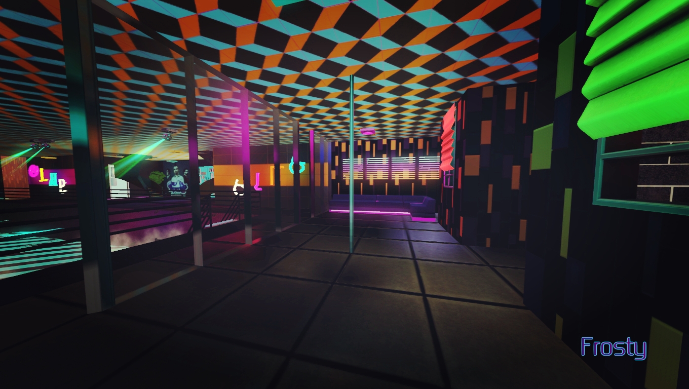 my sims 3 blog amazon nightclub by frostyfrozen neon glow hair lights