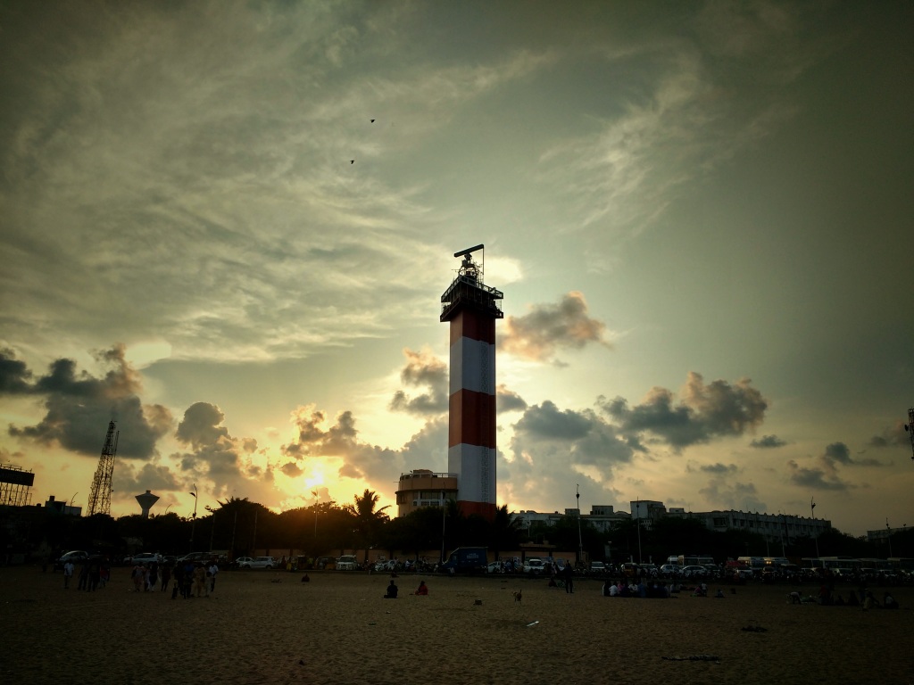 Tamilnadu Tourism Madras Lighthouse, Mylapore, Chennai