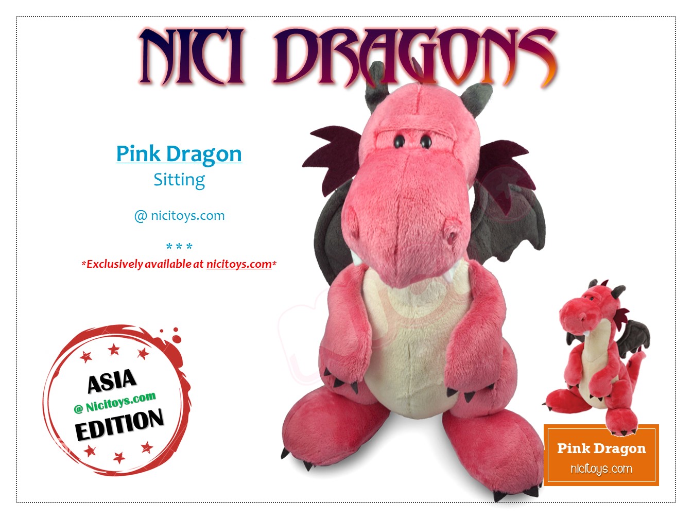nici dragon plush